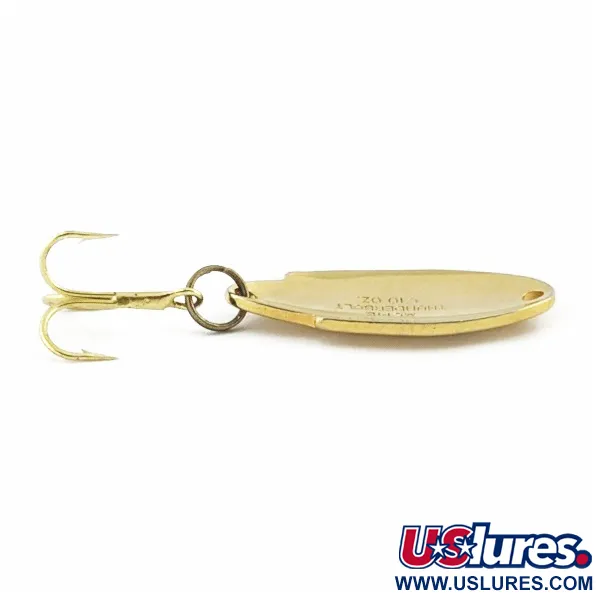 Vintage Acme Thunderbolt, 1/8oz gold fishing spoon #24426