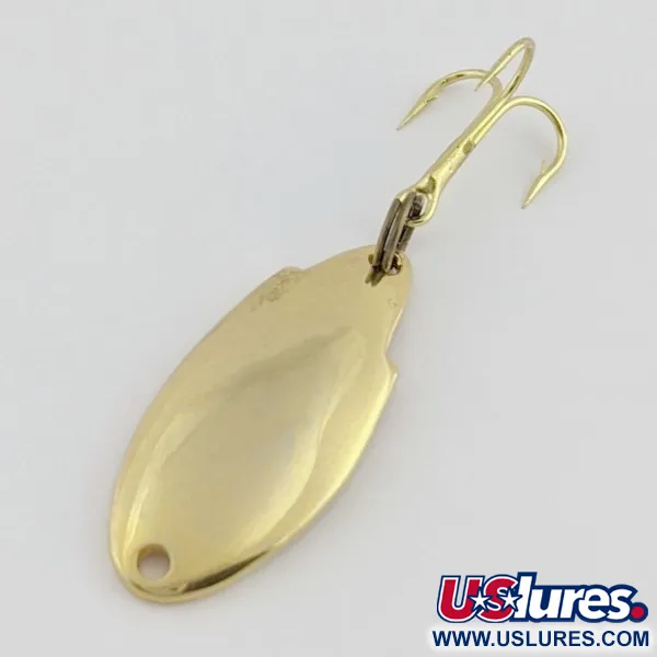 Vintage Acme Thunderbolt, 1/8oz gold fishing spoon #24426