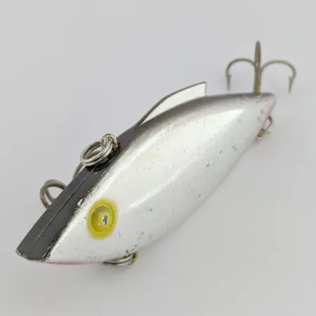 Vintage Bill Lewis Rat-L-Trap, 1/2oz RT 25 Nickel Black Back fishing lure #24428
