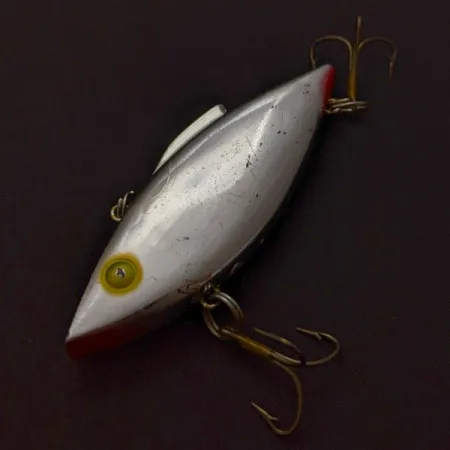 Vintage Bill Lewis Rat-L-Trap, 1/2oz RT 25 Nickel Black Back fishing lure #24428