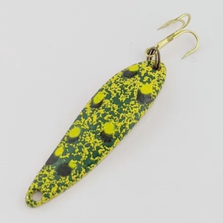 Vintage Acme Fiord Spoon, 1/4oz Frog fishing spoon #24431