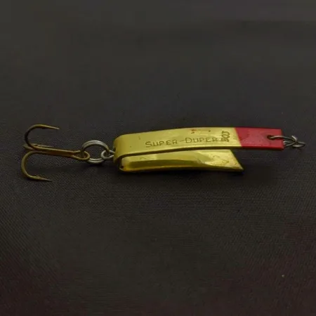 Luhr Jensen Super-Duper 503 Spoon, Gold Red, U-shaped, #24435