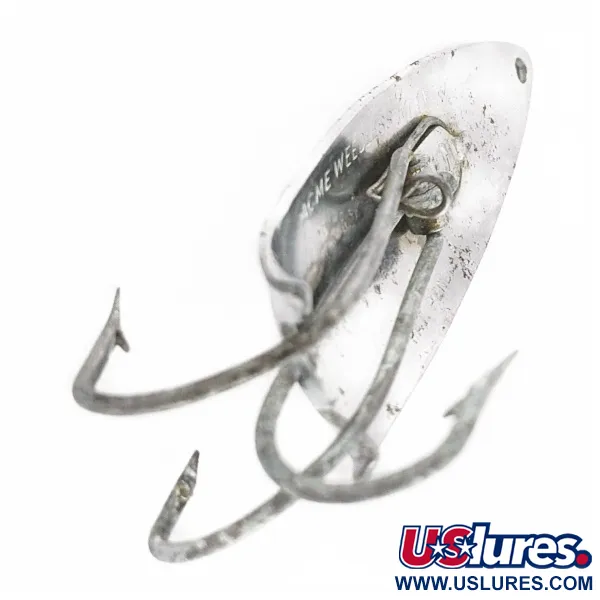 1950s Acme Weedless Minnow, Chrome, 3/4 oz (24 g), Weedless, #24439