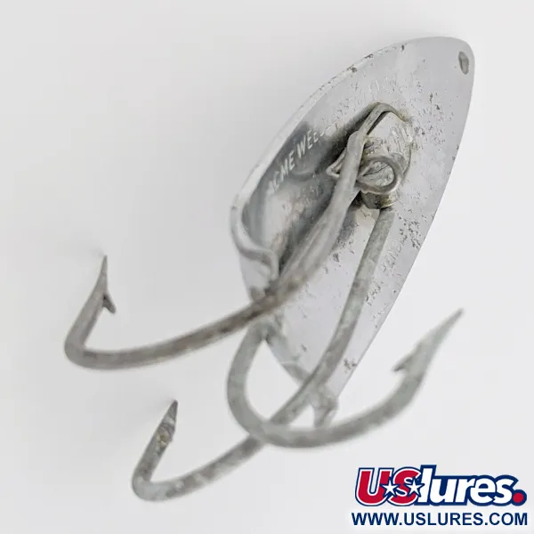 1950s Acme Weedless Minnow, Chrome, 3/4 oz (24 g), Weedless, #24439