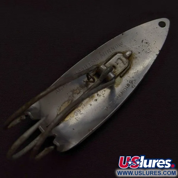 1950s Acme Weedless Minnow, Chrome, 3/4 oz (24 g), Weedless, #24439