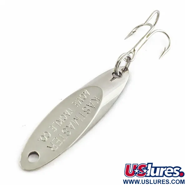 Acme Kastmaster Spoon, Nickel, 1/8 oz 3.5g, Metal Slab, #24448