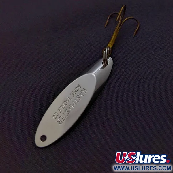 Acme Kastmaster Spoon, Nickel, 1/4 oz (7 g), Beveled Edge, #24449