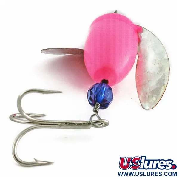 Yakima Bait Worden's Spin-n-Glo, Hot pink, 1/4 oz (8 g), Wings, #24451