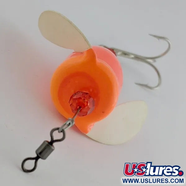 Yakima Bait Worden's Spin-n-Glo, Orange, 1/4 oz (8 g), Winged, #24452