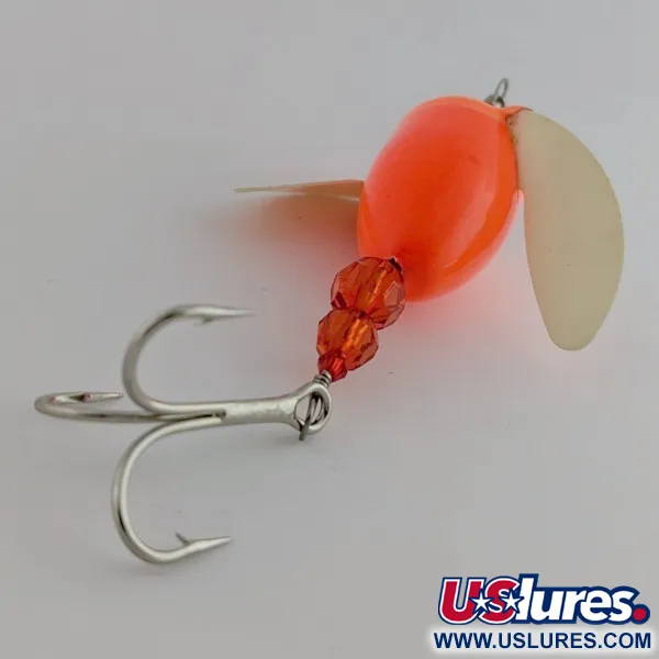 Yakima Bait Worden's Spin-n-Glo, Orange, 1/4 oz (8 g), Winged, #24452