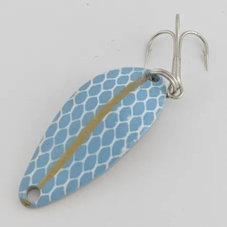 Seneca Little Cleo Spoon, Nickel/Blue Scale, 3/16 oz (5 g), #24457