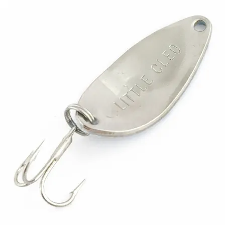 Seneca Little Cleo Spoon, Nickel/Blue Scale, 3/16 oz (5 g), #24457
