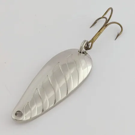 Abu Garcia Sierra Spoon, Silver, 3/8 oz (11 g), Wavy Texture, #24459
