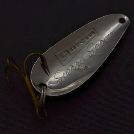 Abu Garcia Sierra Spoon, Silver, 3/8 oz (11 g), Wavy Texture, #24459