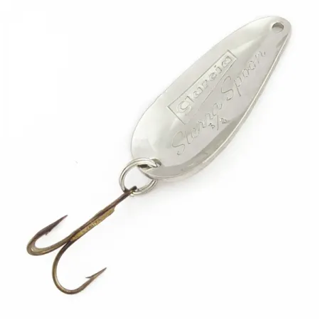 Abu Garcia Sierra Spoon, Silver, 3/8 oz (11 g), Wavy Texture, #24459