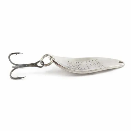 Seneca Little Cleo Spoon, Nickel, 1/4 oz (7 g), Stamped, #24460