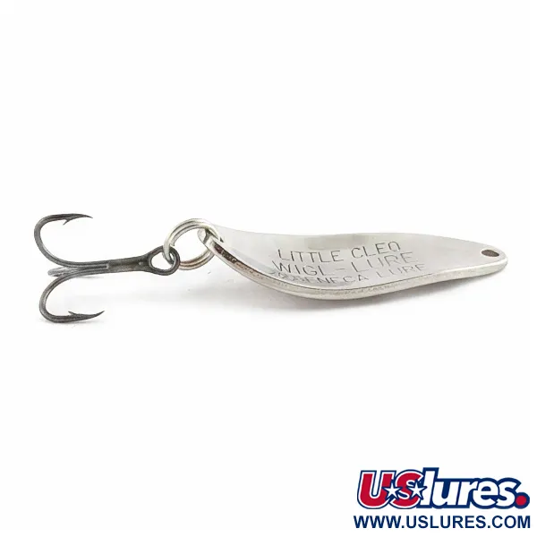 Seneca Little Cleo Spoon, Nickel, 1/4 oz (7 g), Stamped, #24460