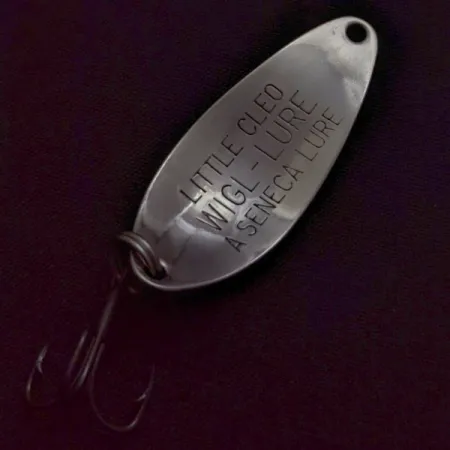 Seneca Little Cleo Spoon, Nickel, 1/4 oz (7 g), Stamped, #24460