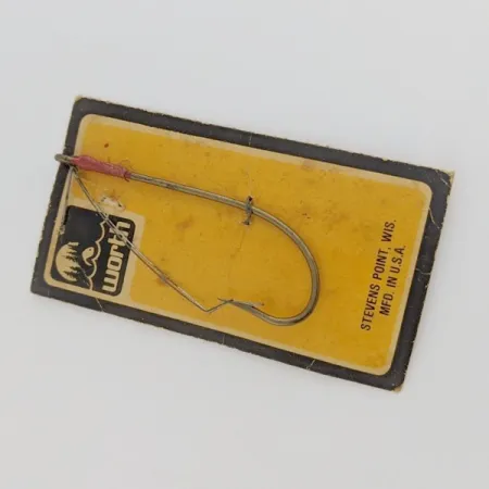 Vintage Worth Hook, Nickel, Wire Guard, #24486
