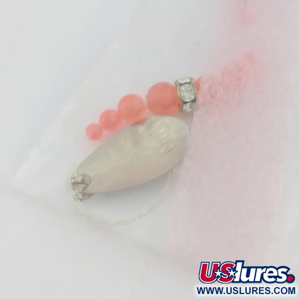 Mack's Lure Wedding Ring Spinner, Nickel/Pink, 1/16 oz (2 g), #24487