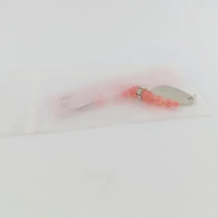 Mack's Lure Wedding Ring Spinner, Nickel/Pink, 1/16 oz (2 g), #24487