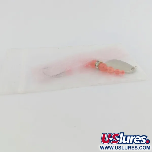 Mack's Lure Wedding Ring Spinner, Nickel/Pink, 1/16 oz (2 g), #24487