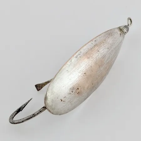 Vintage Johnson Silver Minnow, Silver, 1/3 oz (9 g), USA Made, #24492