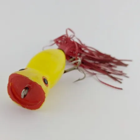 Vintage Atlantic Lures Paradise Popper, Yellow, 1/3 oz (10g), #24494