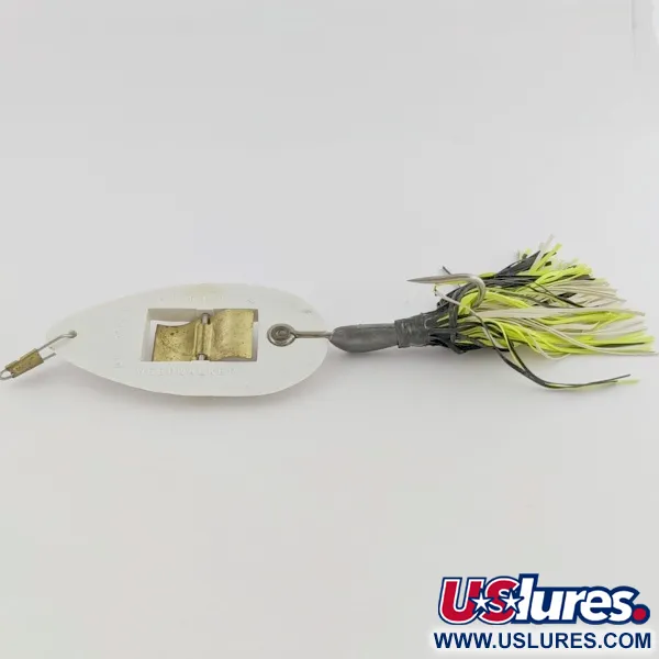 Norman Weedwalker Spoon, White Yellow Green, 2/3 oz (19 g), #24495