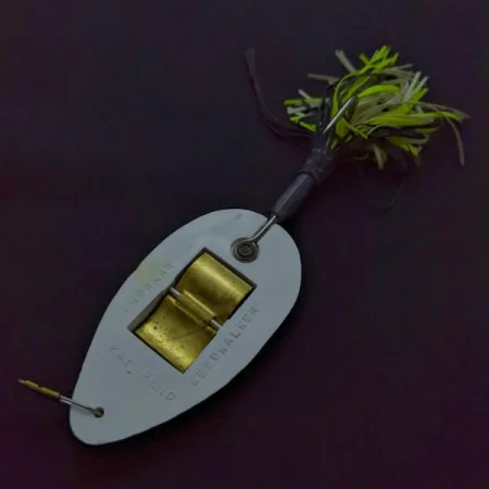 Norman Weedwalker Spoon, White Yellow Green, 2/3 oz (19 g), #24495