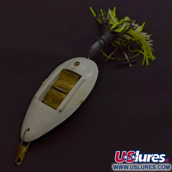 Norman Weedwalker Spoon, White Yellow Green, 2/3 oz (19 g), #24495