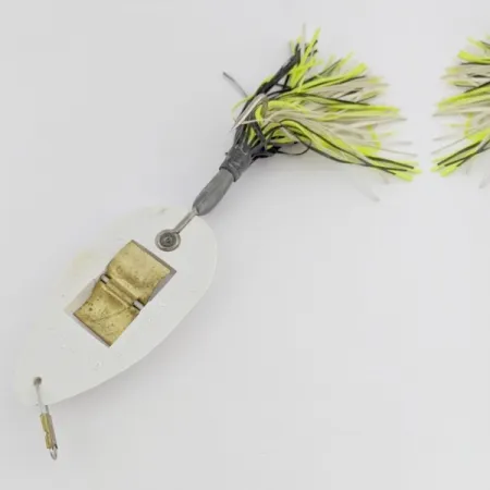 Norman Weedwalker Spoon, White Yellow Green, 2/3 oz (19 g), #24495