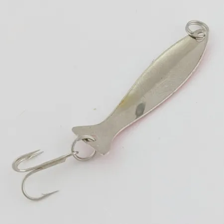 Vintage Worth Fly Rod Demon, Red/White/Nickel, 3/64oz(1.5g), #24497