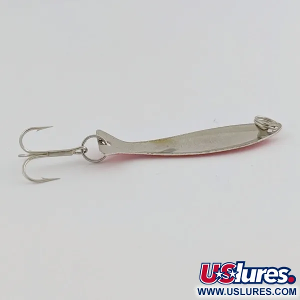 Vintage Worth Fly Rod Demon, Red/White/Nickel, 3/64oz(1.5g), #24497