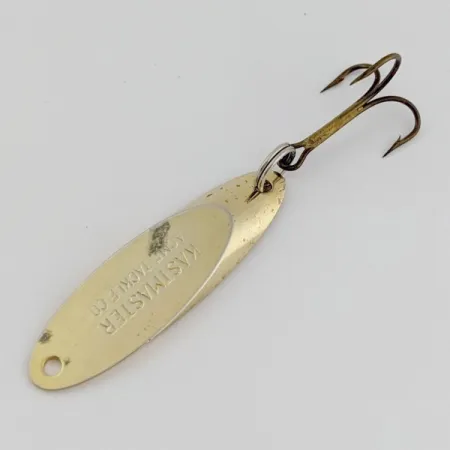 Vintage Acme Kastmaster Spoon, Gold, 1/4 oz (7 g), Alloy, #24505