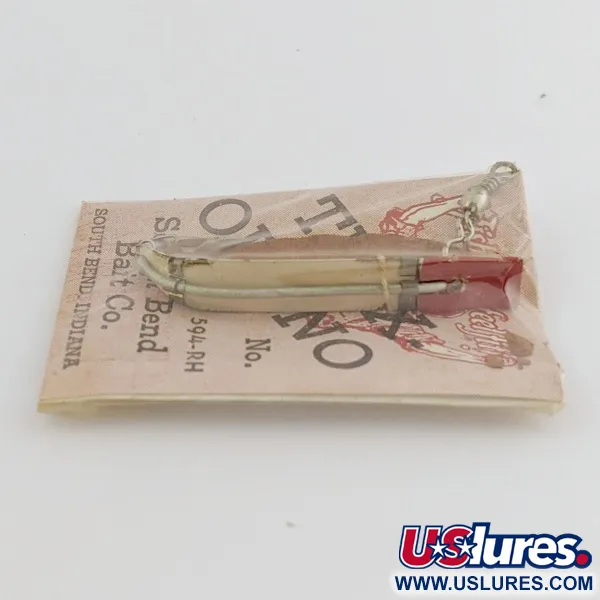 South Bend Trix-Oreno 594, Silver/Red, 1/16 oz (2 g), #24506