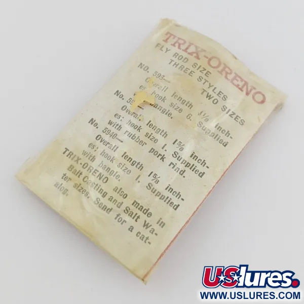 South Bend Trix-Oreno 594, Silver/Red, 1/16 oz (2 g), #24506