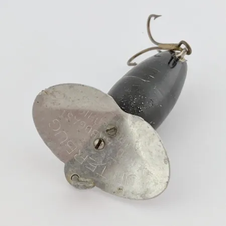 Arbogast Jitterbug Surface Plug, Black, 1/8 oz (4 g), Metal Lip, #24507