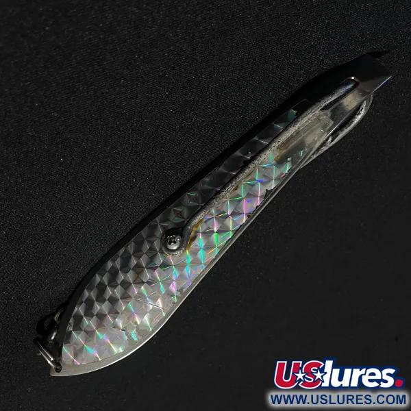 Pro King Weedless King Spoon, Nickel/Hologram, 1 1/4 oz (34 g), #24508