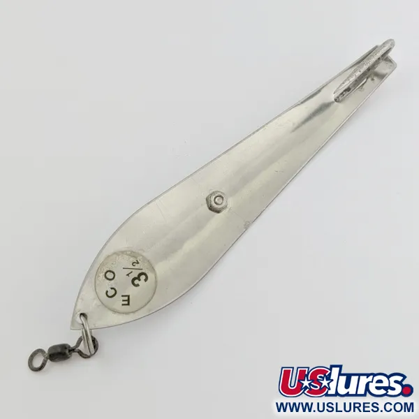 Pro King Weedless King Spoon, Nickel/Hologram, 1 1/4 oz (34 g), #24508