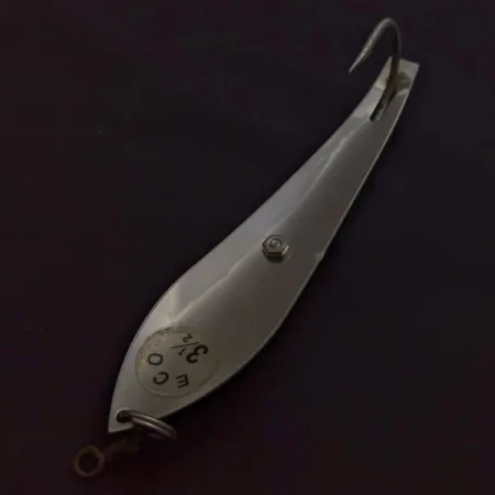 Pro King Weedless King Spoon, Nickel/Hologram, 1 1/4 oz (34 g), #24508