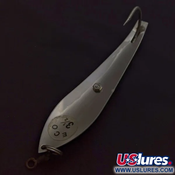 Pro King Weedless King Spoon, Nickel/Hologram, 1 1/4 oz (34 g), #24508