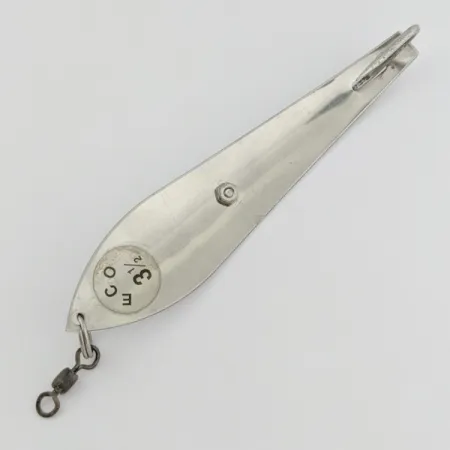 Pro King Weedless King Spoon, Nickel/Hologram, 1 1/4 oz (34 g), #24508