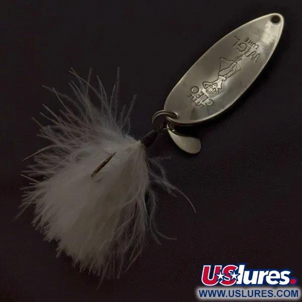 Seneca Little Cleo Spoon, Nickel, 1/2 oz (14 g), Hula Girl, #24509