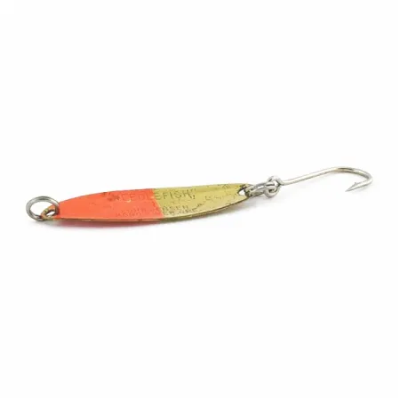 Luhr Jensen Needlefish 1 Spoon, Red Gold, 1/16 oz (2g), #24513