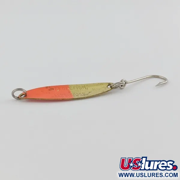 Luhr Jensen Needlefish 1 Spoon, Red Gold, 1/16 oz (2g), #24513