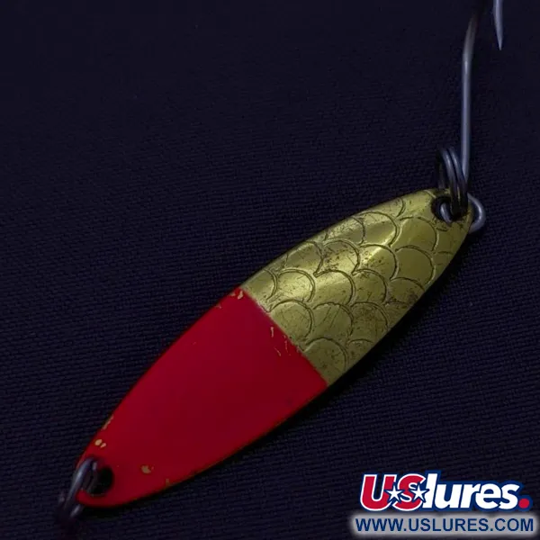 Luhr Jensen Needlefish 1 Spoon, Red Gold, 1/16 oz (2g), #24513