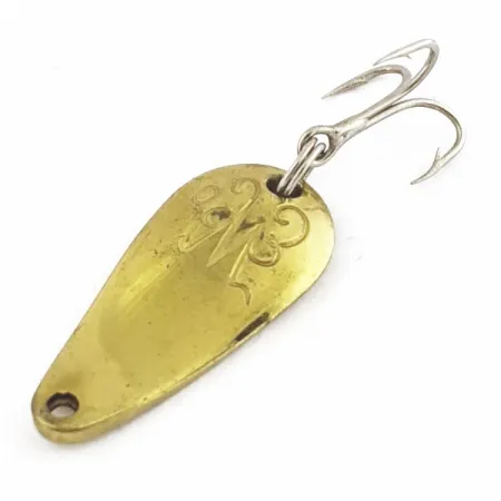 Weller Gypsy King Deluxe Spoon, Brass, 1/8 oz (3.5 g), 'W' Stamp, #24521