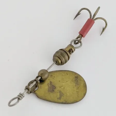 Vintage Veltic 1 Spinner, Brass, 1/16 oz (2 g), Red Hook Sleeve, #24523