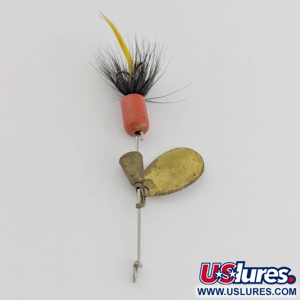 Vintage Colonel Spinner, Brass, 1/8 oz (4 g), Dressed Hook, #24524